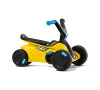 Berg GO² - Porteur 2 en 1 - avec pédales rabattables - Jouet pour Enfants de 10 Mois - Jaune