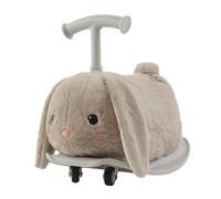Porteur Animal À Bascule 2 En 1 En Peluche Chien Gris TU