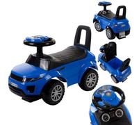 Porteur Auto Enfant 1 an voiturette, pour Enfant Dès 12 Moi avec klaxon et Sons, Push Car, Ride on (Bleu)