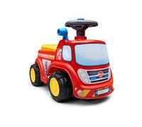 Porteur avec assise ouvrante et volant directionnel avec klaxon rouge TU