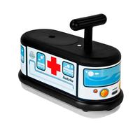 Italtrike - Porteur La Cosa - Camion Ambulance avec Coffre - Silencieux, Compact, Stable, Multi-Directionnel - Idéal Appartement - Fabriqué en Italie - Dès 12 Mois