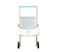 Porteur Bébé Marcheur | Porteur Bébé en Bois pour Tout-Petits | Jouet Éducatif Interactif pour Filles Garçons Anniversaire | Jeu de Rôle Intérieur Extérieur Jardin Chambre