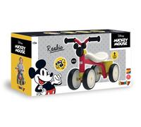 Smoby - Porteur Mickey Rookie - 1er âge, métal, roues silencieuses, coffre, dès 12 mois