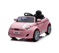 Porteur bébé radiocommandé Turbo Challenge Fiat 500e rose