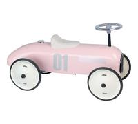 Porteur bébé voiture vintage rose tendre