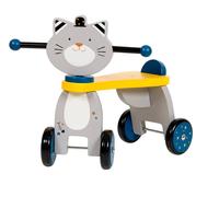Porteur bois chat Les Moustaches Moulin Roty