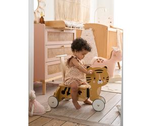 Porteur chariot de marche 2 en 1 en bois FSC® bois TU