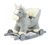 Porteur cheval polly gris