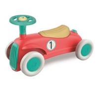 Porteur Baby Clementoni - Ma première voiture - 100% recyclé - Roues directrices et klaxon