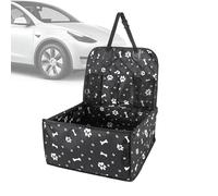 Porteur De Siège pour Auto - Oxford en Tissu pour Chien Seat avec Sangle Réglable, Lit De Voiture pour Chiens | Siège De Chiot Chaton pour Les Promenades en Voiture, Siège De Voyage Étanche Rembourré