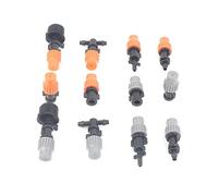 Porteur d'irrigation de jardinage 50pcs / lot Nouveau type de pulvérisation Buse Horticulture Micro Spray Équipement de jardin Plants de jardin Fleurs et herbe Automatique Irrigation et refroidissemen