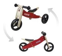 Porteur en Bois Funbee Evolutif 2 en 1 Rouge G