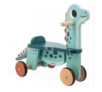 Porteur en Bois Portosaurus - Trotteur Dino Coloré pour Enfants