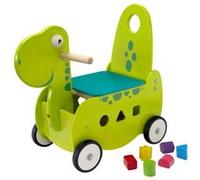 Porteur en bois pour bébé Le dinosaure G