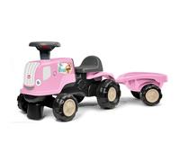 Porteur enfant Birdy Farm rose avec remorque 1 à 3 ans -