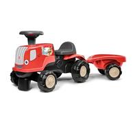 Porteur enfant Birdy Farm rouge avec remorque 1 à 3 ans -