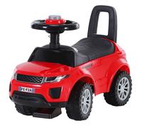 HOMCOM Porteur Enfants Voiture 12-36 Mois Muni de 2 butées anti-bascule pour un apprentissage 62L x 28l x 41,5H cm Rouge Aosom France
