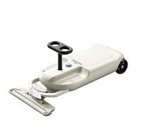 Porteur Enfant Kart de Nettoyage électrique for Enfants, Voiture à roulettes télescopique à 5 Vitesses, Roues éclairées, Kart Portable Wiggle Car(Blauw,Dual Motor)