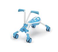 Porteur enfant pliable 4 roues scramblebug tide plastique bleu - blanc TU