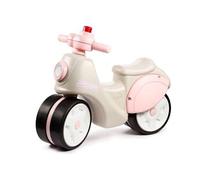 Falk - Scooter Draisienne - Strada - Guidon directionnel & Roues silencieuses - 802S - Crème & Rose - Dès 12 Mois, Petit
