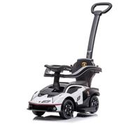 Porteur enfant voiture Lamborghini Essenza SCV12 - 12 à 36 mois - volant avec son - compartiment de rangement - Blanc