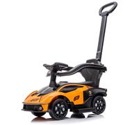 Porteur enfant voiture Lamborghini Essenza SCV12 - 12 à 36 mois - volant avec son - compartiment de rangement - Orange
