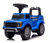 Porteur enfant voiture Porsche Ford Raptor - 12 à 36 mois - roues tout-terrain, LED, siège avec dossier - max 25 kg - Bleu