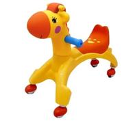 Porteur Enfant Voiture Twist for Tout-Petits, Jouets for Enfants, Chariot à Pousser avec Dossier surélevé, for Les Enfants Wiggle Car(Geel)