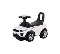 Homcom Porteur enfants voiture 12-36 mois coffre klaxon blanc