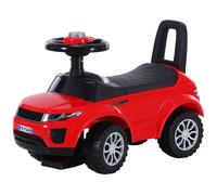 Porteur enfants voiture 12-36 mois coffre klaxon rouge