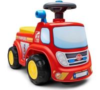 Porteur - FALK - Pompier - Assise ouvrante et volant directionnel - Des 12 mois - 100% Fabriqué en France