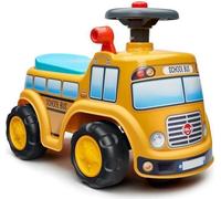 Porteur - FALK - School Bus - Assise ouvrante - Volant directionnel - Des 12 mois - 100% Fabriqué en France