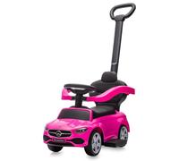 Porteur mercedes rose 3-en-1