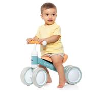 Porteur My 1st Bike Bleu - M MOLTO - Vélo sans pédales pour bébé - 4 roues