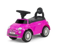 Porteur pour bébé Milly Mally Fiat 500 Rose - Jouet premier âge pour l'équilibre et la coordination - 12-36 mois