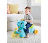 Porteur Ramasseur de Balles - INFANTINO - Eléphant 3 en 1 - Evolutif - Bleu
