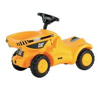 Porteur Rolly Toys CAT Mini Trac Dumper - Véhicule pour Enfant - Jaune - Mixte - 18 mois à 3 ans