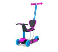 Porteur Trottinette 3 en 1 LITTLE STAR Rose-Bleu pour Enfants