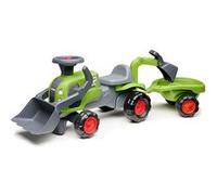 Porteur tracteur avec remorque Claas vert Vert
