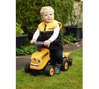 Falk Toys Porteur tracteur JCB avec remorque G