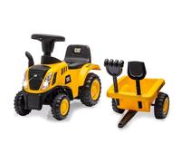 Porteur tracteur cat jaune 2-en-1