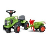 Porteur Tracteur Claas Avec Remorque Et Accessoires - Falk - Des 12 Mois - 100% Fabriqué En France - 60% Plastique Recyclé