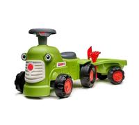 Porteur tracteur Claas - Jouet pour enfant - Avec remorque, pelle et râteau