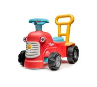 Porteur tracteur FALK Maurice volant directionnel avec klaxon assise ouvrante multicolore