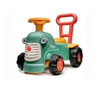 Falk Porteur Tracteur Maurice – Barre d'aide à la marche ergonomique, Vert, Dès 12 mois