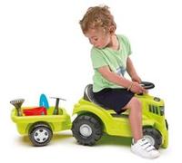 Porteur Tracteur remorque - ECOIFFIER - Siège inclinable - Accessoires de jardin - 12-36 mois