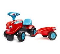 Porteur Trotteur avec remorque FALK Tractor Go! Des 12 mois 100% Fabriqué en France G