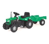Porteur Trotteur Tracteur a pédales avec remorque Buddy Toys BPT 1013 Vert G