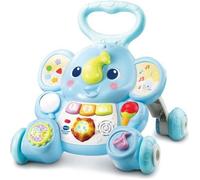 VTech Porteur trotteur Éléphanteau Trottino avec frein Bleu