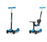 Porteur Trottinette 3 en 1 LITTLE STAR Bleu
